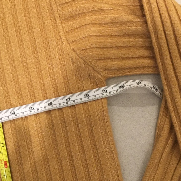 Mock Neck Ribbed Soft Sweater - Picture 4 of 8